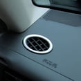 thumbnail image 6 of Car Matte Silver Dashboard Side Upper Air Vent Housing Outlet Frame Cover Trim for Vezel -V 2021 2022, 6 of 6