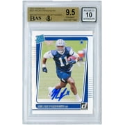 Micah Parsons Dallas Cowboys Autographed 2021 Donruss Rated Rookies #331 Beckett Fanatics Witnessed Authenticated 9.5/10 Rookie Card - Fanatics Authentic Certified