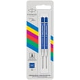 thumbnail image 1 of Repuesto para Bolígrafo Parker Tinta Azul Punta Media 2 Piezas Unisex, 1 of 2