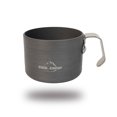 thumbnail image 3 of Copa de campamento Taza de camping de aleación de aluminio con asa Taza de té de acero inoxidable Vajilla de turismo Hugtrwg Para estrenar, 3 of 9