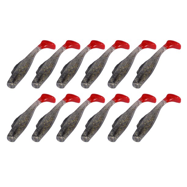 Cebo De Señuelo De Cola T Cebo De Señuelo Flotante 2Set 6pcs / Set Simulación Artificial Solf Señuelo De Pesca De Silicona Cebo Suave T Tail Accesorio5 ANGGREK Otros Deportes