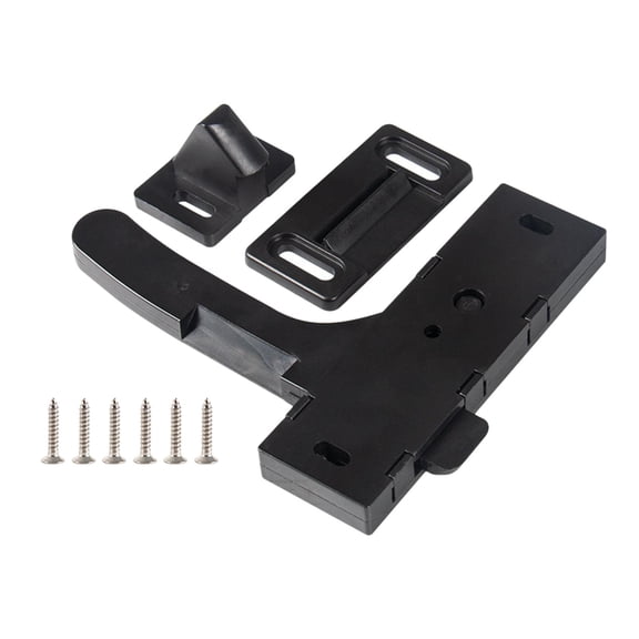 RV Screen Door Latch, Right Hand Easily Install Stable Performance RV Screen Door Latch Camper Door Latch for Travel Trailer