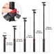 thumbnail image 2 of Trípode Ulanzi Mini soporte para trípode extensible Palo para selfies portátil flexible con cabezal de bola giratorio de 360 ° Placa de liberación rápida Clip para teléfono Max. Carga de 1,5 kg para c Ulanzi  Trípode, 2 of 7