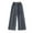 Grey, variant on Tanghaowl Tollder Girl High Elastic Waist Flare Leg Pants Casual Long Wide Leg Pants Jeans Trousers Softball for Girls