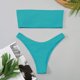 thumbnail image 3 of WILLBEST Traje de Baño de Manga Larga para Mujer, Traje de Baño Liso de Dos Piezas, Bañador Sexy Dividido, Bikini, Traje de Baño, Ropa de Playa, Traje de Baño Acolchado, 3 of 5