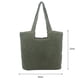 thumbnail image 1 of Bolsas de playa de verano Bolsa tejido de gran capacidad para mujer Bolsas de moda (Verde militar) Hugtrwg  Para Estrenar, 1 of 6