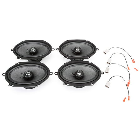 Skar Audio Complete RPX Series Speaker Upgrade Package - Fits 1992-2016 Ford Econoline Full Size