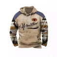 thumbnail image 3 of Sudadera con capucha Retro para hombre, ropa informal diaria con estampado 3D de gran tamaño, otoño, cubierta Harajuku para hombre, 3 of 5