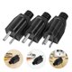 thumbnail image 3 of ColoMX 3 enchufes desmontables de tres clavijas para cable de extensión, reemplazo de enchufe eléctrico, adaptador de enchufes para electrodomésticos pequeños para uso doméstico y de oficina., 3 of 8