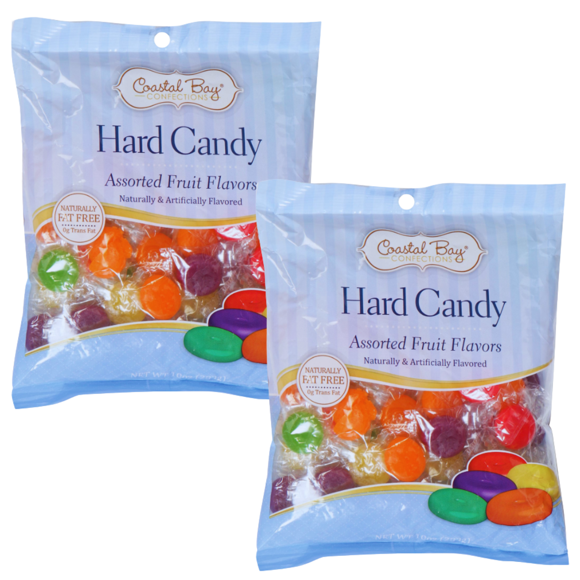 FSSTAM Assorted Fruit Flavored Hard Candy, Fat Free Mix Individually Wrapped Assortment for
