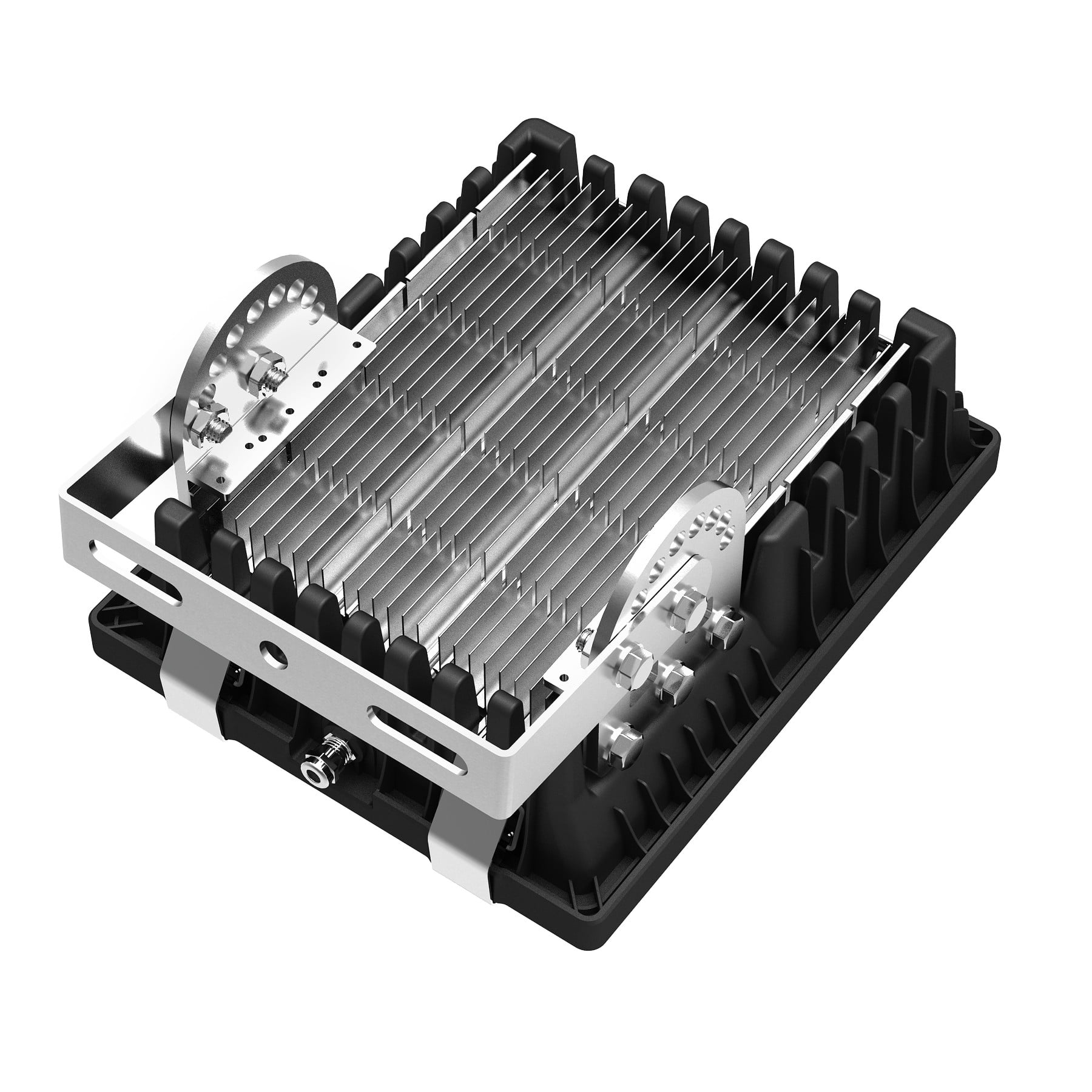 ABI 50W Low Voltage DC LED Flood Light Waterproof Landscape Security Lamp 5000lm 12V-24V with 10ft Cord (6000K Daylight White)