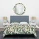 thumbnail image 3 of Designart 'Pattern Tropical Flowers' Juego de Funda Nórdica Tropical, 3 of 5