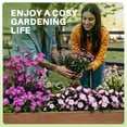 thumbnail image 5 of CONCETTA Wooden Raised Garden Bed - Elevated Planter Box with Drainage & Liner, 34" x 18" x 30" for Backyard/Patio/Balcony (Brown), 5 of 11