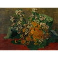 thumbnail image 3 of Tina Blau 24x19 Black Modern Framed Museum Art Print Titled - Flower Piece (Dandelion and Apple Blossoms) (1902), 3 of 5