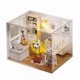 thumbnail image 1 of 3D DIY Casa de muñecas en miniatura Montaje de madera Sala de estudio Cabaña Decoración de habitación hecha a mano JShteea  El nuevo, 1 of 9