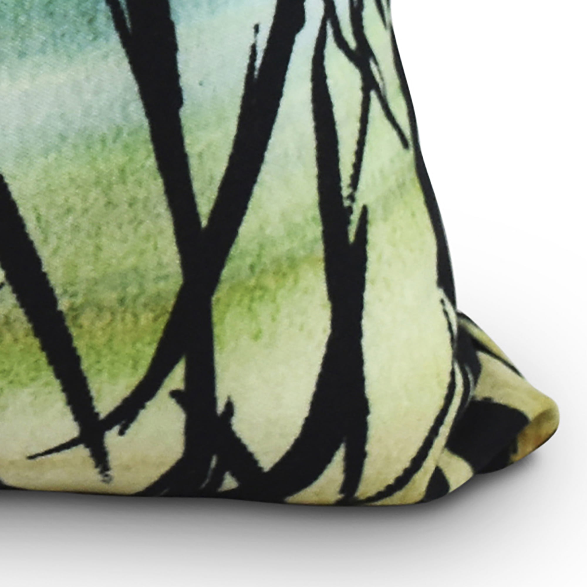 Simply Daisy, 20" x 20" Sunset Branches Multi Floral Print Outdoor Decorative Throw Pillow