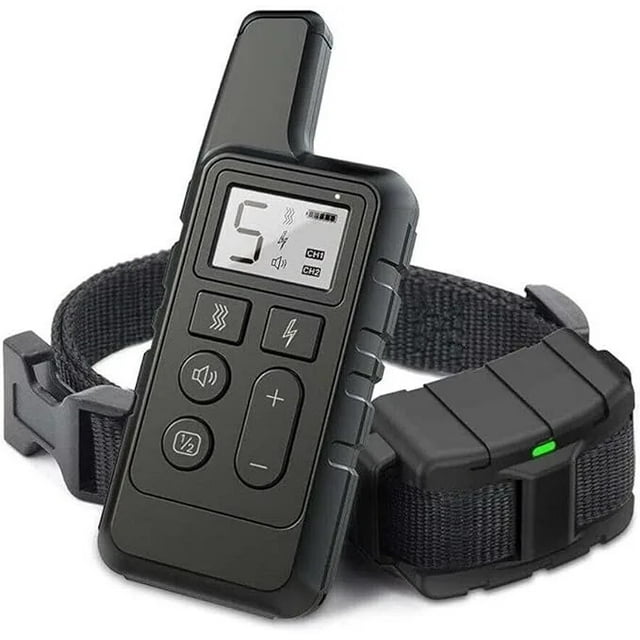 Dog Training Collar with Remote Waterproof Rechargeable Anti Barking Dog Stop Shock Collars