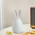 thumbnail image 5 of Honeeladyy Easter Bunny Decorations White Ceramic Rabbits Figurines Tabletop Decoration Spring Home Indoor Decor Tiered Tray Easter Day Love Ornaments Gifts for Your Family or Friends, 5 of 6