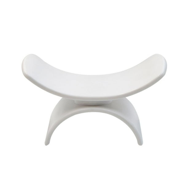 Soporte para tapete de arte de uñas, equipo para herramientas de uñas, entrenamiento de uñas, antideslizante, forma de U, manicura Blanco