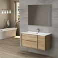 thumbnail image 2 of Ws Bath Collections Palma C100.100 NO Palma 40" Wall Mounted Single Basin Vanity Set -, 2 of 3