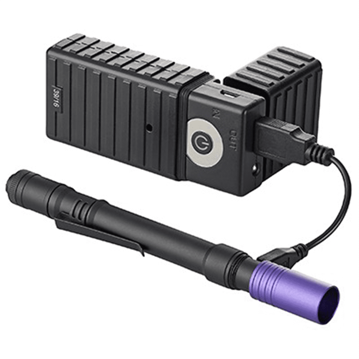 Streamlight 65069 Stylus UV LED Pen Light with 3-AAAA Batteries, Black並行輸入 Stylus Pro® USB UV | Rechargeable UV Penlight | Streamlight®