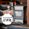 GE Profile Opal Ice Maker Clean, Filtered Nugget Ice with Water