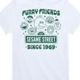 thumbnail image 3 of Sesame Street - Vintage Furry Friends - Toddler and Youth Short Sleeve Graphic T-Shirt, 3 of 5