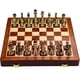 thumbnail image 5 of Juego de Tablero Retro de Ajedrez de AleacióN de Zinc para Adultos, Juego de Ajedrez PortáTil Plegable para Principiantes de Torneo, 12 Pulgadas, 2 Jugadores, 5 of 5