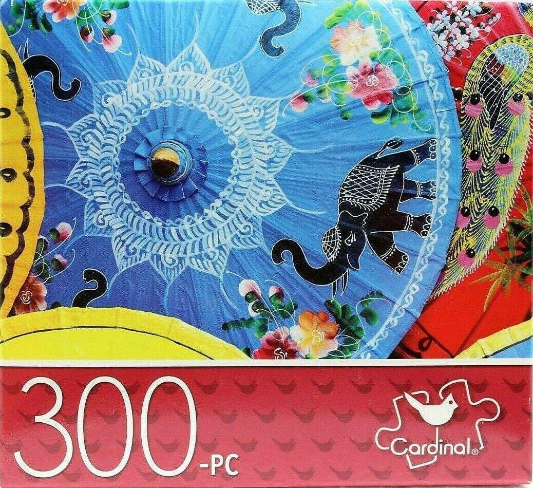 300 Piece Jigsaw Puzzle Cardinal 14 in x 11 in, Picture Puzzle Pieces 