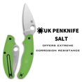 thumbnail image 3 of Spyderco C94PGR UK Penknife 3" LC200N Blade Green Handle Folding Knife, 3 of 6