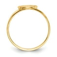 thumbnail image 2 of 14K Yellow Gold Ring Band Themed Polished Angel, 2 of 5