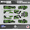 Green, variant on Kalair GFX Graphics Kit for Yamaha ATV BANSHEE 350 (2001-2012) Invasion Series