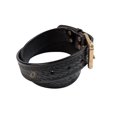 thumbnail image 2 of Leather Belt Office Work Wear Men Jean Trouser Women Brass Buckle - 38, 2 of 4