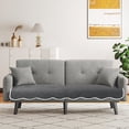 thumbnail image 6 of Eurhowing Velvet Sofa Cover, Non-Slip & Pet-Friendly Couch Slipcover, Scratch-Resistant Washable Furniture Protector for Couch, 36"×63", Dark Gray, 6 of 8