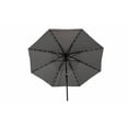 thumbnail image 4 of Donglin 93.5" Gray Octagon Market and Lighted Patio Umbrella with Solar Lights, 4 of 8