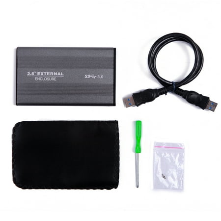 500 Gb Diskgo Usb - HDE SuperSpeed USB 3.0 SATA External Aluminum 2.5