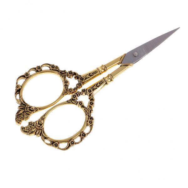 Tijeras de coser Gloria ciruela acero inoxidable vintage herramienta de DIY