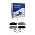 thumbnail image 3 of Detroit Axle - Brake Pads for 2006-2009 Land Rover Range Rover LR3 2007 2008 Ceramic Brakes Pads w/Hardware Front and Rear Replacement, 3 of 7
