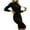 Black, variant on biudgviw Women's Turtleneck Sweater Dress Long Sleeve Ribbed Knit Fall Dress Stretch Midi Bodycon Dresses