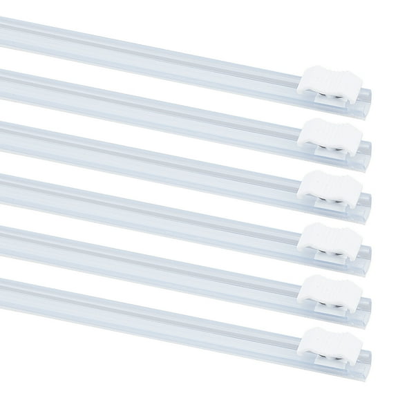 6pcs 6pcs Plastic Wrap Cutter 13 Inch Slider Cutter Wrap Dispenser Reusable Cling Film Slide Cutter Replacement Wrap Cutters Self-Adhesive Slide Cutter or Aluminum Foil Wax Paper