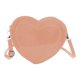 thumbnail image 2 of Bolso de Hombro Baoblaze Corazón de Amor Piel Sintética Brillante Rosado, 2 of 8