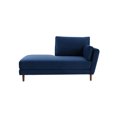 thumbnail image 1 of Chaise lounge brazo derecho Levanto pata nogal - Azul oscuro WEIK Levanto, 1 of 7