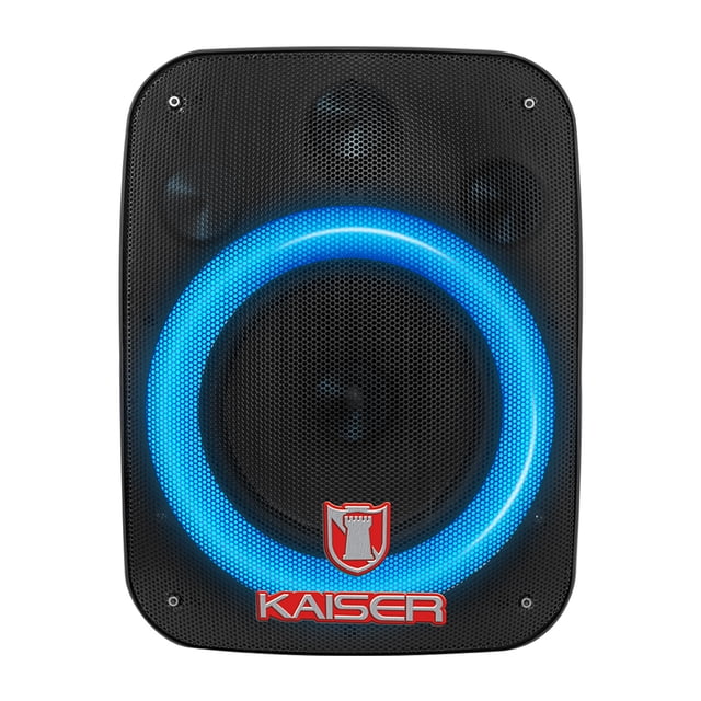 Bocina Portátil Bluetooth Kaiser KSW-5006 6.5 pulgadas con Luz LED