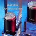 thumbnail image 3 of 2025 KONKA Mini Portable Razor Outdoor Waterproof Men Razor Black+1 Knife Head, 3 of 4