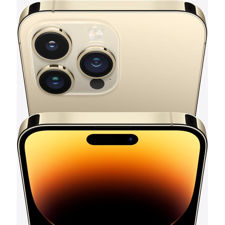 Restored Apple iPhone 14 Pro 1TB - T-Mobile - Gold - Walmart.com