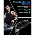 thumbnail image 3 of TOOBUR Reloj Inteligente Hombre con Bisel Metálico, Smartwatch con 100 Deportes, Recibir y Contestar Llamadas, Podómetro y Pulsómetro, IP68 Impermeable Nadar, Compatible con Android iOS, 3 of 5