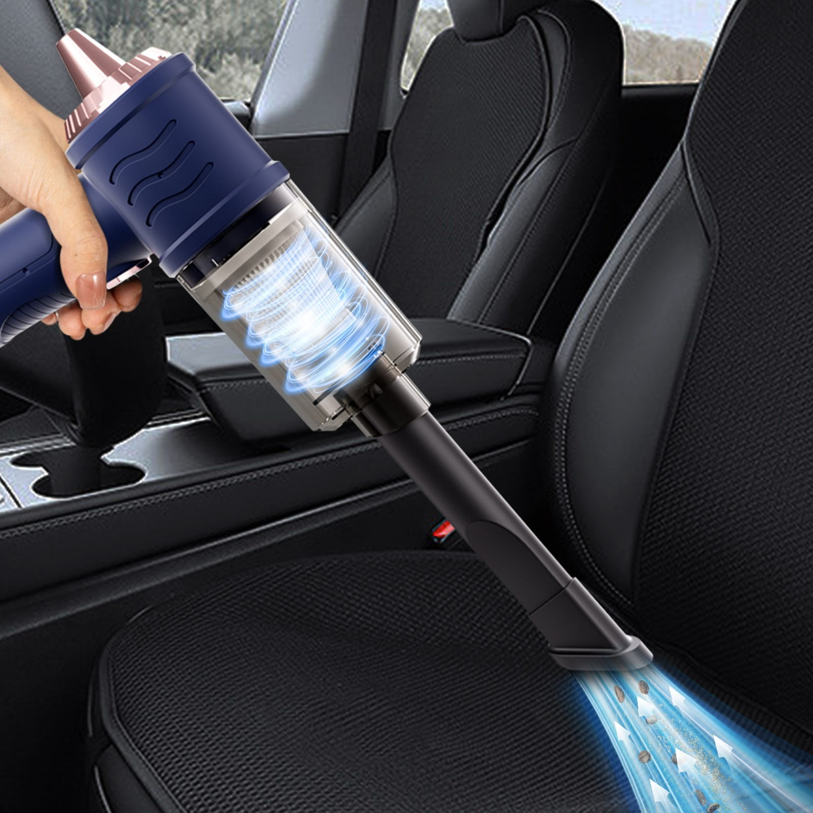 UP TO 65% OFF! YZEGDCH Cordless Vacuum Cleaner for Home Stick Vacuum with Powerful Suction Anti-tangle and Dust Cup Vacuum Cordless for Pet Hair/Carpet/Floors
