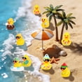 thumbnail image 2 of Beth 120pc Mini Resin Animals Assorted Styles Cute Tiny Ducks,Miniature Duck Figures to Hide,Little Animal Bulk for Topper Desk Garden, 2 of 6