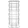 thumbnail image 3 of vidaXL Gabion Basket Posts 2 pcs 40x40x100 cm Iron, 3 of 4