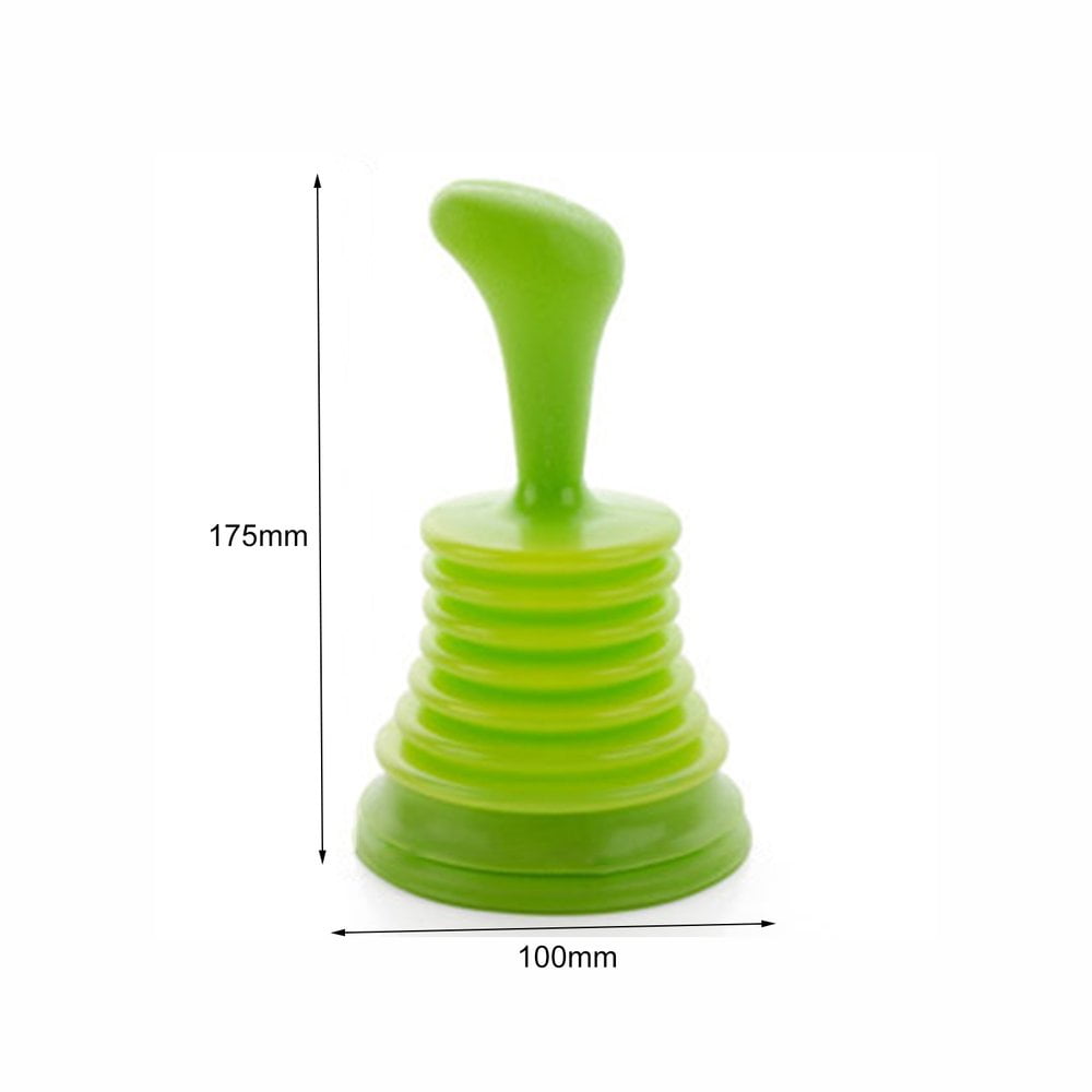Portable Powerful Sink Drain Pipe Pipeline Dredge Suction Cup Toilet Plungers randomly delivered